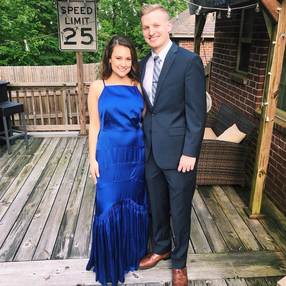 ASOS Royal Blue Formal Gown